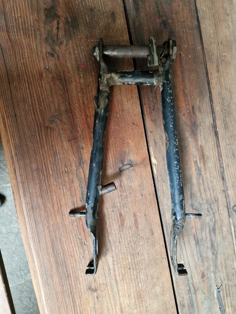Zündapp 448 Hai 50 achterbrug met as in goede staat., Ophalen of Verzenden, Gebruikt