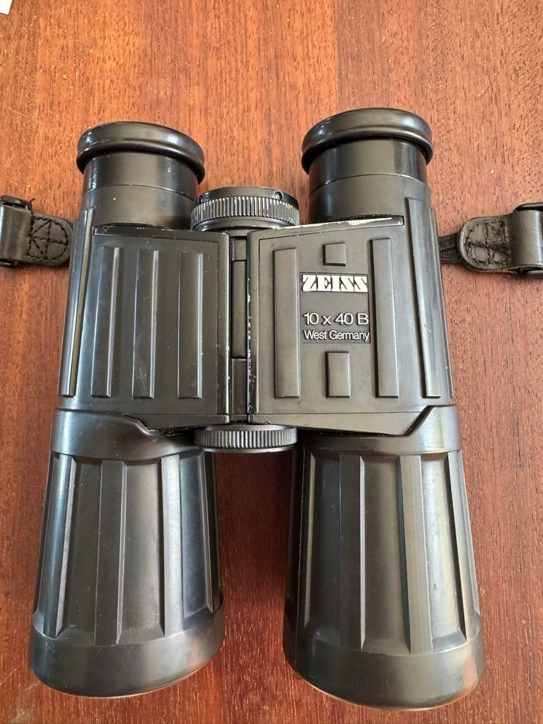 Zeiss 10 x 40 B Verrekijker, Ophalen of Verzenden, Gebruikt, 8 tot 12x, Dakkant (recht)