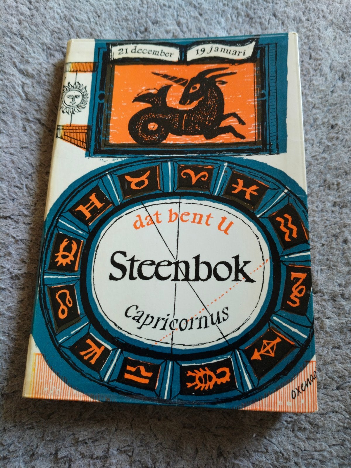 Boekje; Sterrenbeeld Steenbok., Ophalen of Verzenden, Zo goed als nieuw