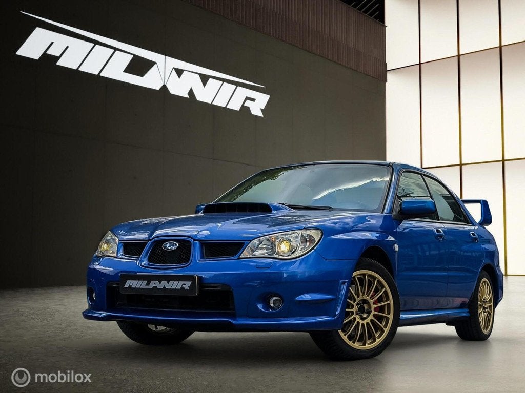 Subaru Impreza 2.5 WRX |Origineel NL | Stoelverwarming, Stof, Gebruikt, 4 cilinders, Blauw
