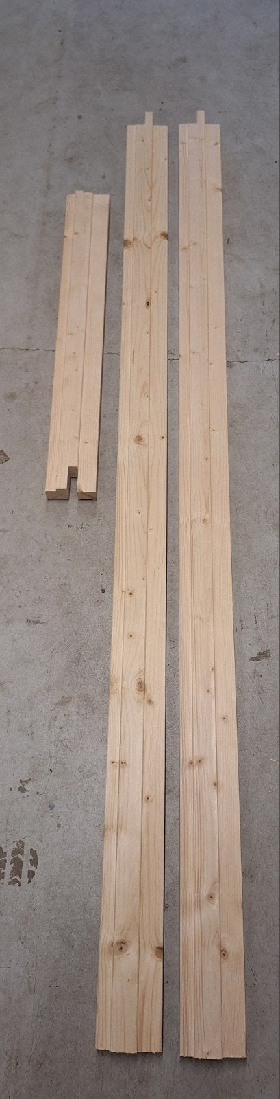 Houten Kozijn Hornbach - 56 x 115 mm, Ophalen, 80 tot 100 cm, 215 cm of meer, Overige typen