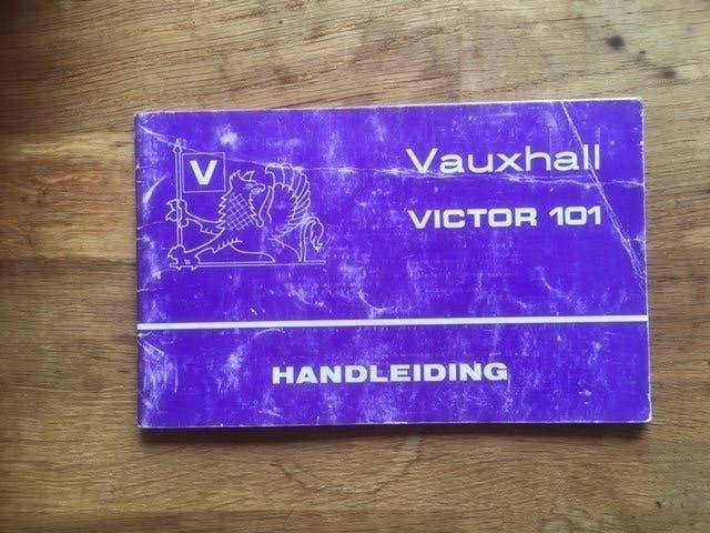 Vauxhall Victor 101    Handleiding      (1965)   NL, Ophalen of Verzenden