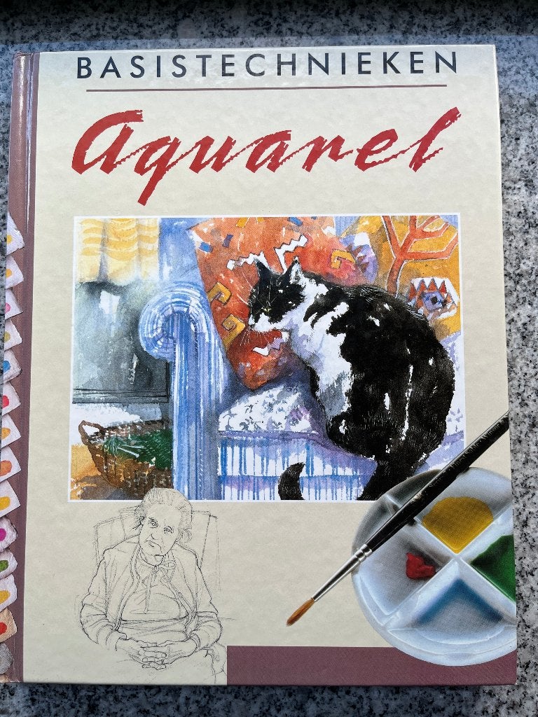 Basistechnieken aquarel, Boeken, Verzenden, Gelezen, Tekenen en Schilderen