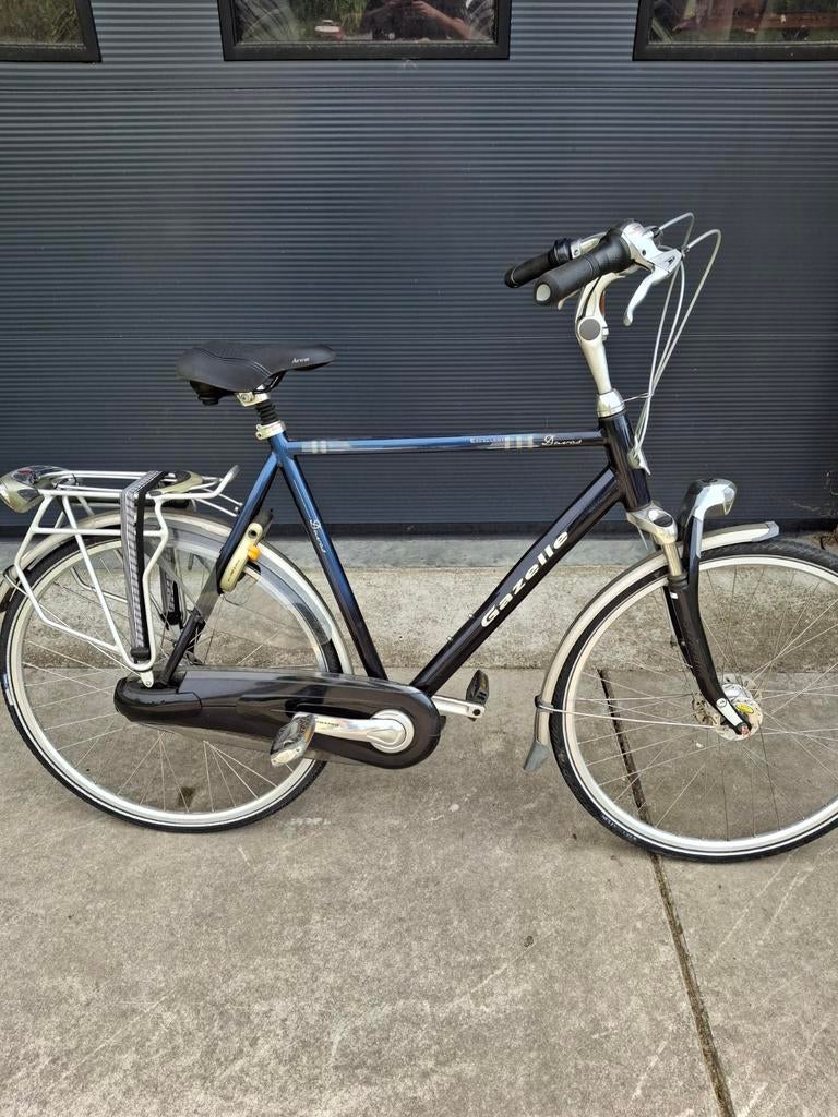 Gazelle fiets met 7 versnellingen en trommelremmen, Fietsen en Brommers, Fietsen | Heren | Herenfietsen, Gebruikt, Gazelle, 57 tot 61 cm