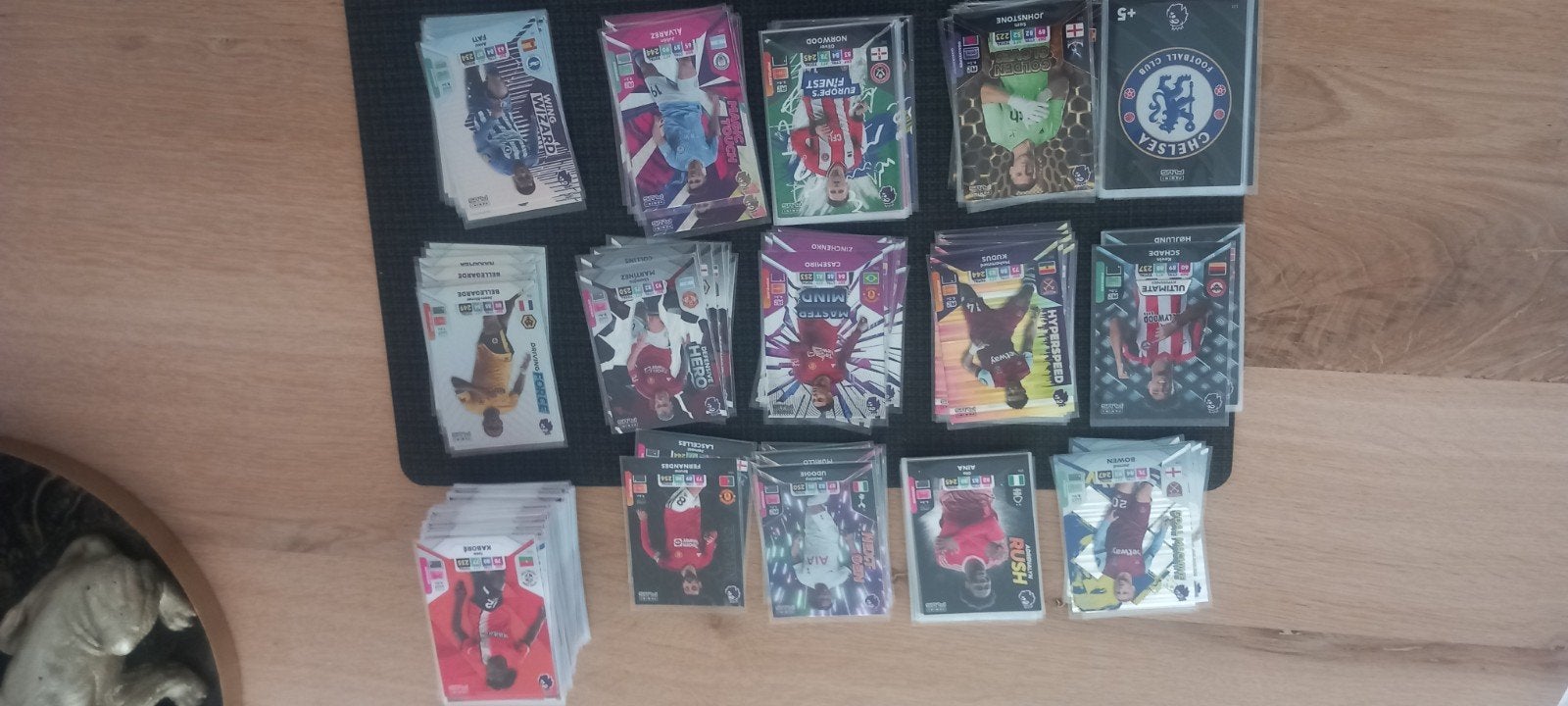 panini premier league adrenalyne 2024, Ophalen of Verzenden, Zo goed als nieuw, Meerdere kaarten, Foil
