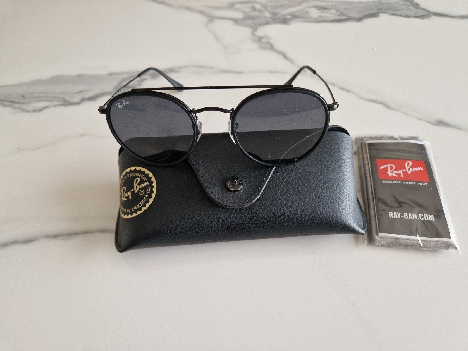 heren zonnebril  Ray-Ban, Zonnebril, Zwart, Nieuw, Ophalen of Verzenden