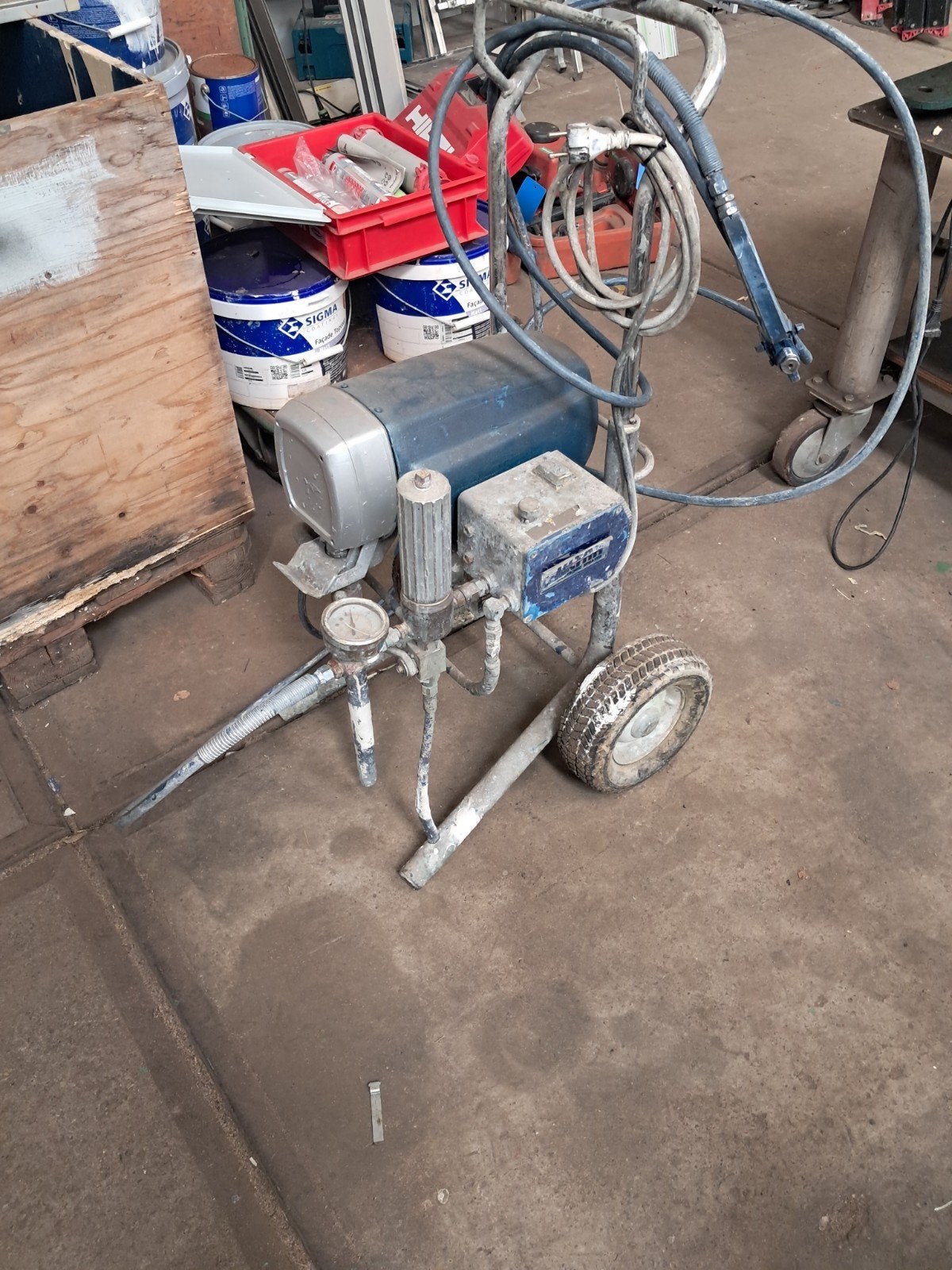 Graco Ultra Electronic Sprayer U400 Verfspuit, Doe-het-zelf en Verbouw, Schildersmaterialen, Ophalen of Verzenden, Gebruikt, Verfspuit of Verfpomp