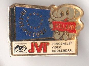 JVR Roosendaal holland in the picture vintage pin, Verzamelen, Speldjes, Pins en Buttons, Verzenden, Zo goed als nieuw