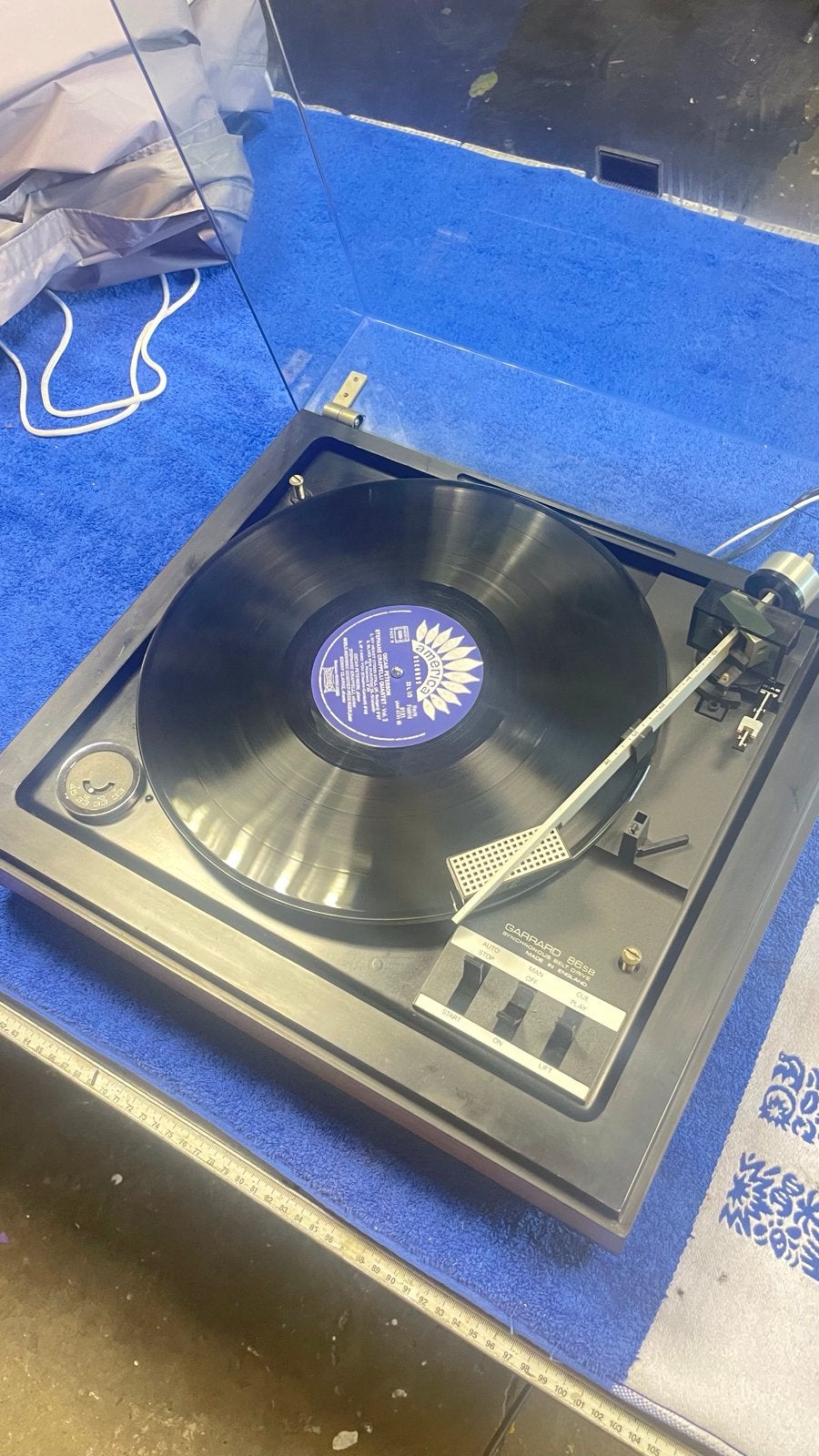 Garrard 86SB Draaitafel - Vintage Platenspeler, Gebruikt, Automatisch, Platenspeler, Ophalen
