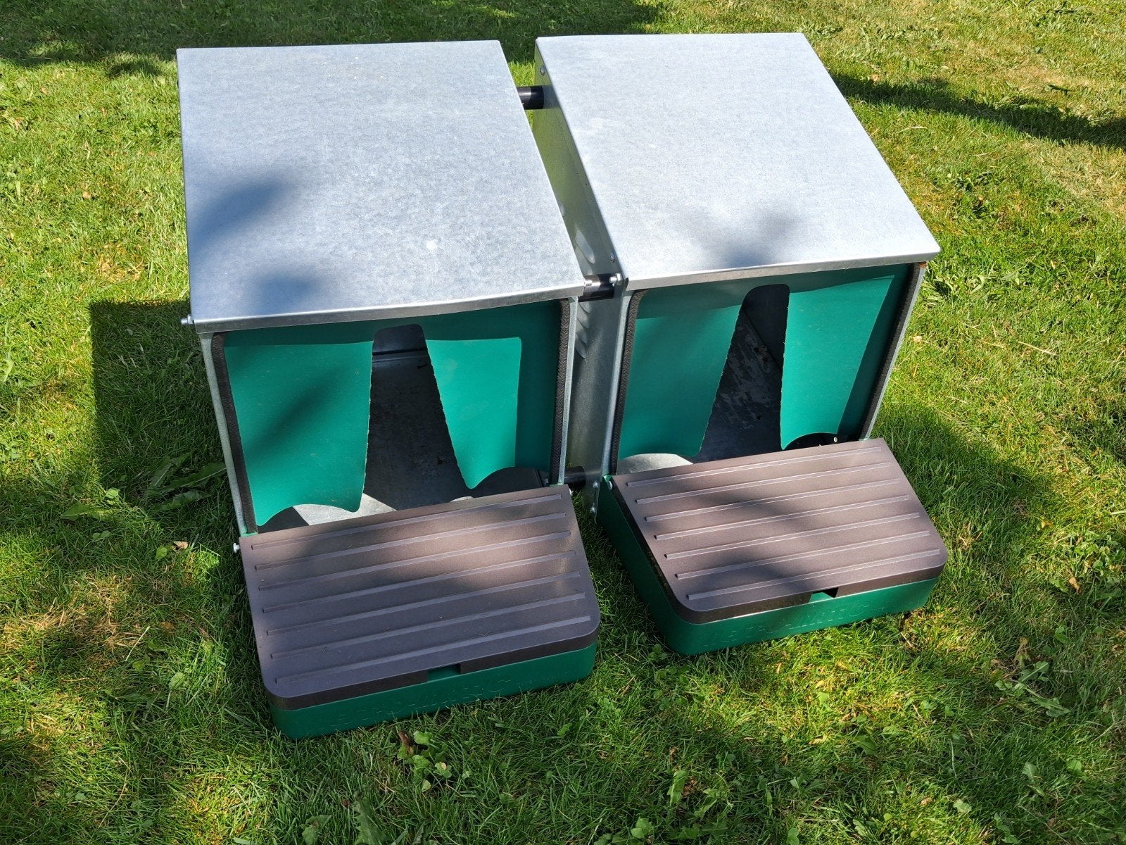 Dubbel legnest voor kippen nest-o-matic, Dieren en Toebehoren, Ophalen, Overige typen