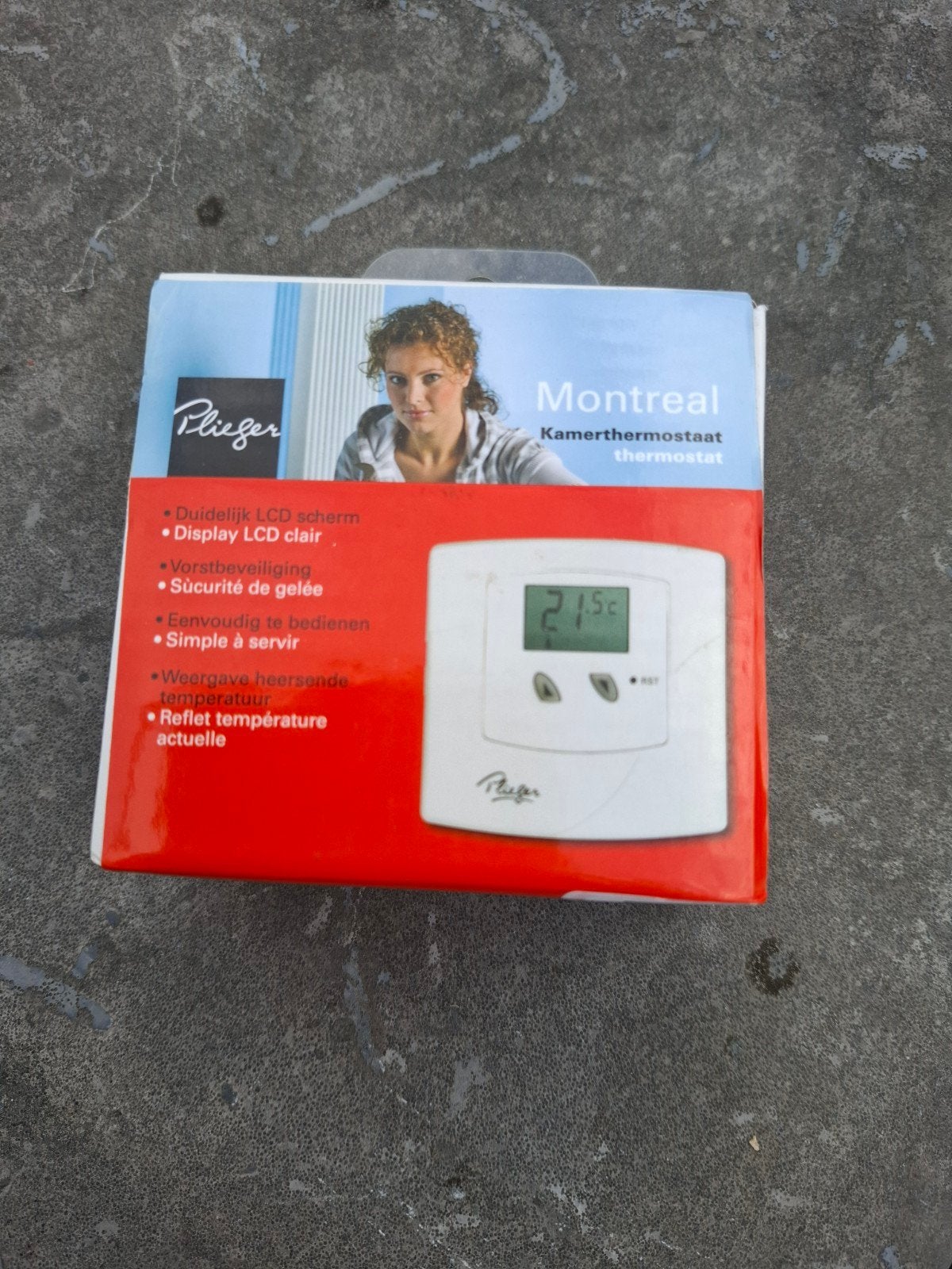Plieger Montreal Kamerthermostaat - Nieuw in verpakking, Ophalen of Verzenden, Nieuw