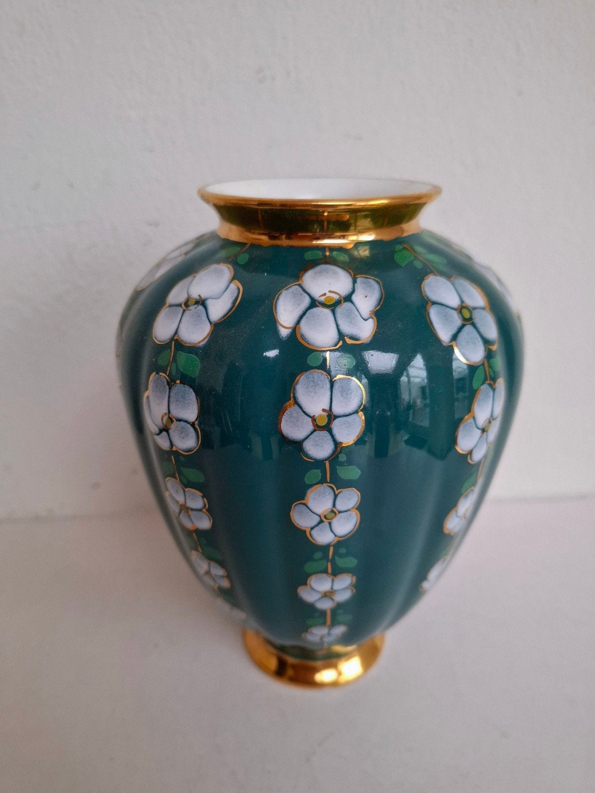 Antieke Regina Gouda Holland vaas, handgeschilderd, Verzenden
