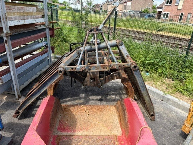 stenenklem hydraulisch, Ophalen, Graafmachine
