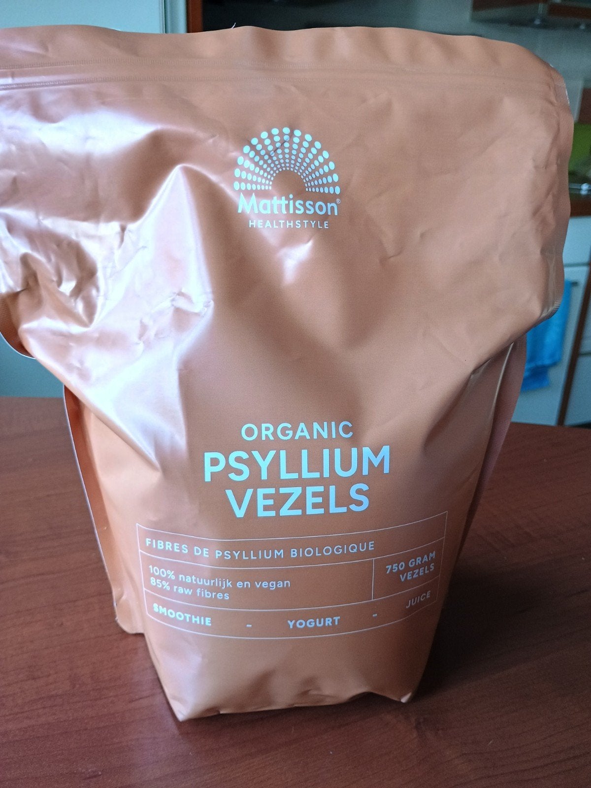 psyllium vezels 750 gr Mattisson, Ophalen of Verzenden, Poeder of Drank