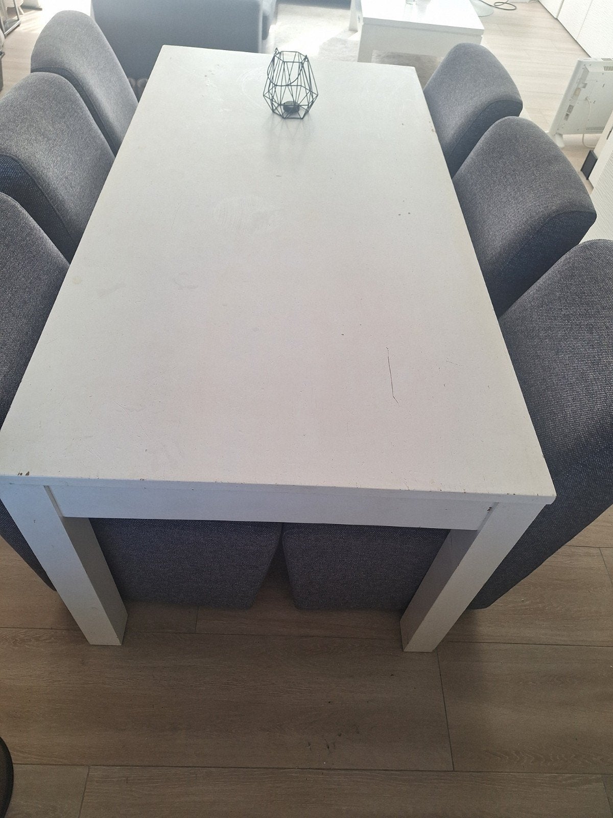Stevige gebruikte tafel met lade, Ophalen, Gebruikt, 50 tot 100 cm, 150 tot 200 cm