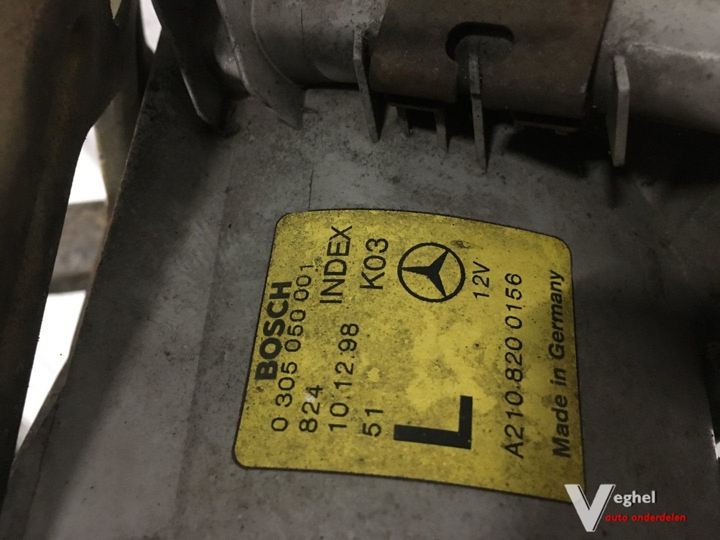 Mercedes W210  1998  Mistlamp linksvoor, Auto-onderdelen, Gebruikt, -, -, Ophalen of Verzenden