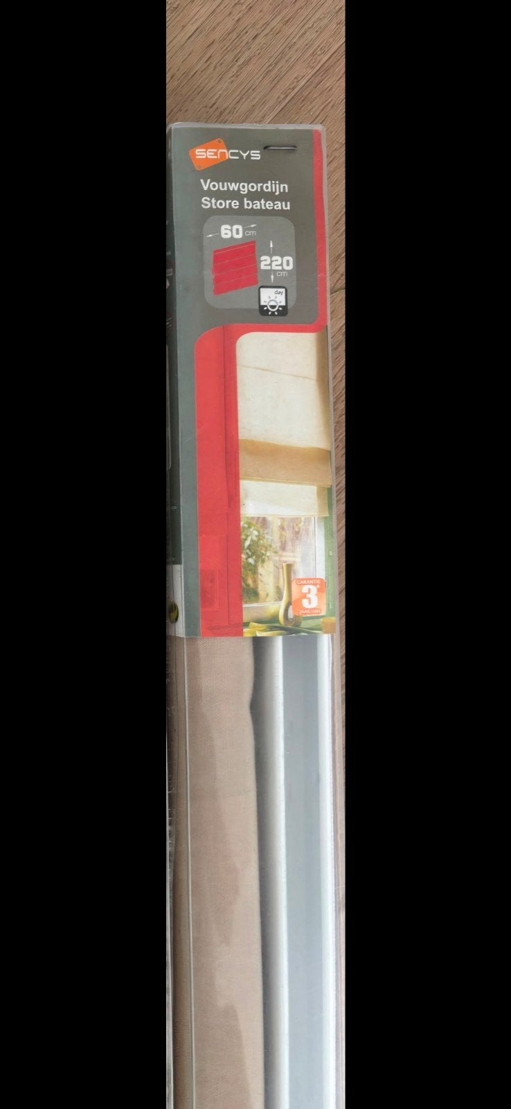 Sencys Vouwgordijn Store Bateau 60x220 cm - Nieuw, Huis en Inrichting, Stoffering | Gordijnen en Lamellen, Overige merken, Ophalen