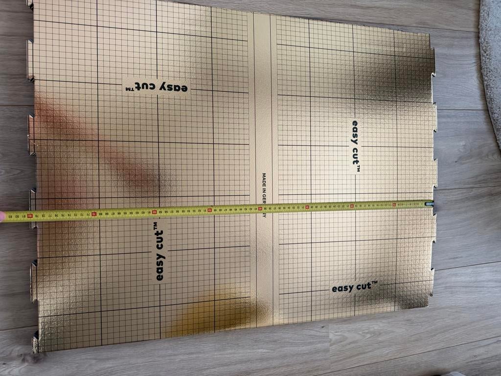 Easy cut laminaat ondervloer 5mm 3m2, Overige materialen, Nieuw, Minder dan 5 m², Vloerisolatie