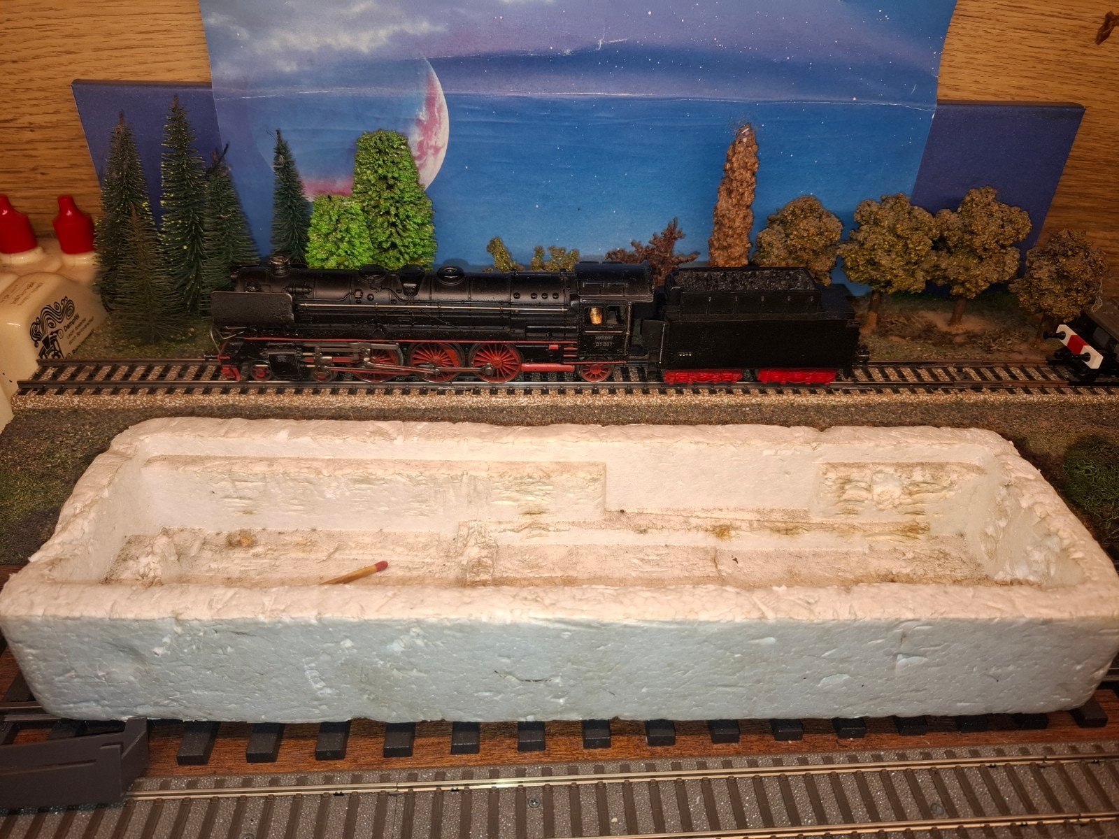 Marklin 3048 met binnenwerk van de doos, Wisselstroom, Gebruikt, Locomotief, Ophalen of Verzenden