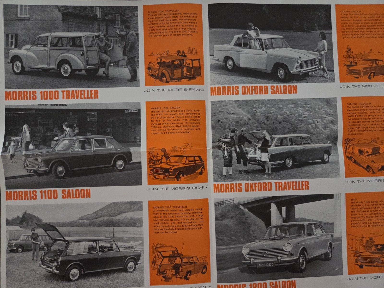 Brochure Morris 1966, Ophalen of Verzenden, Zo goed als nieuw, Overige merken