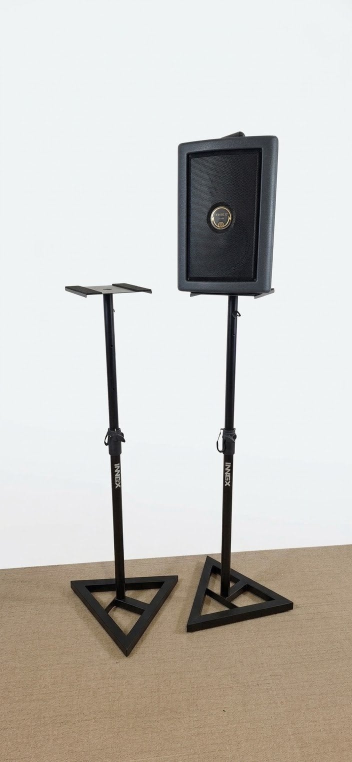 2x Innox IVA MON-01 monitor Statief / Speaker Standaard, Muziek en Instrumenten, Ophalen, Zo goed als nieuw, Muziekstandaard, Speaker