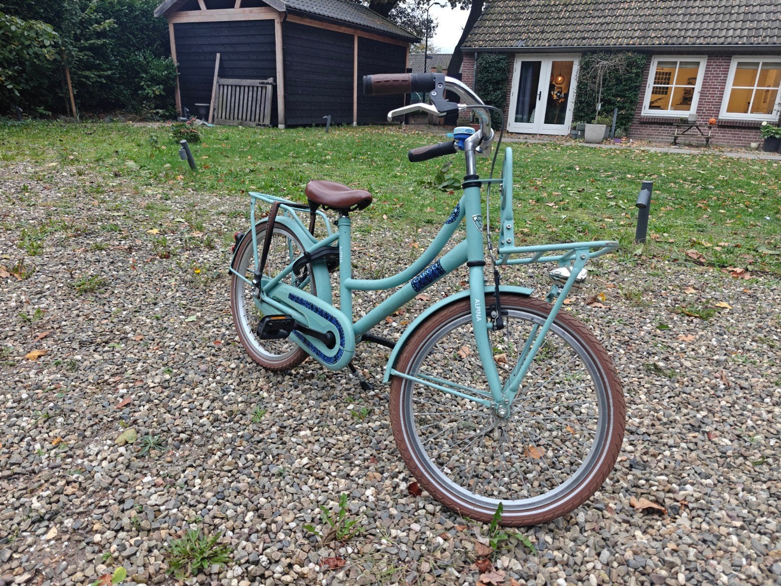 Mooie Alpine Cargo fiets 20 inch, Alpine, Ophalen of Verzenden, Zo goed als nieuw, Terugtraprem