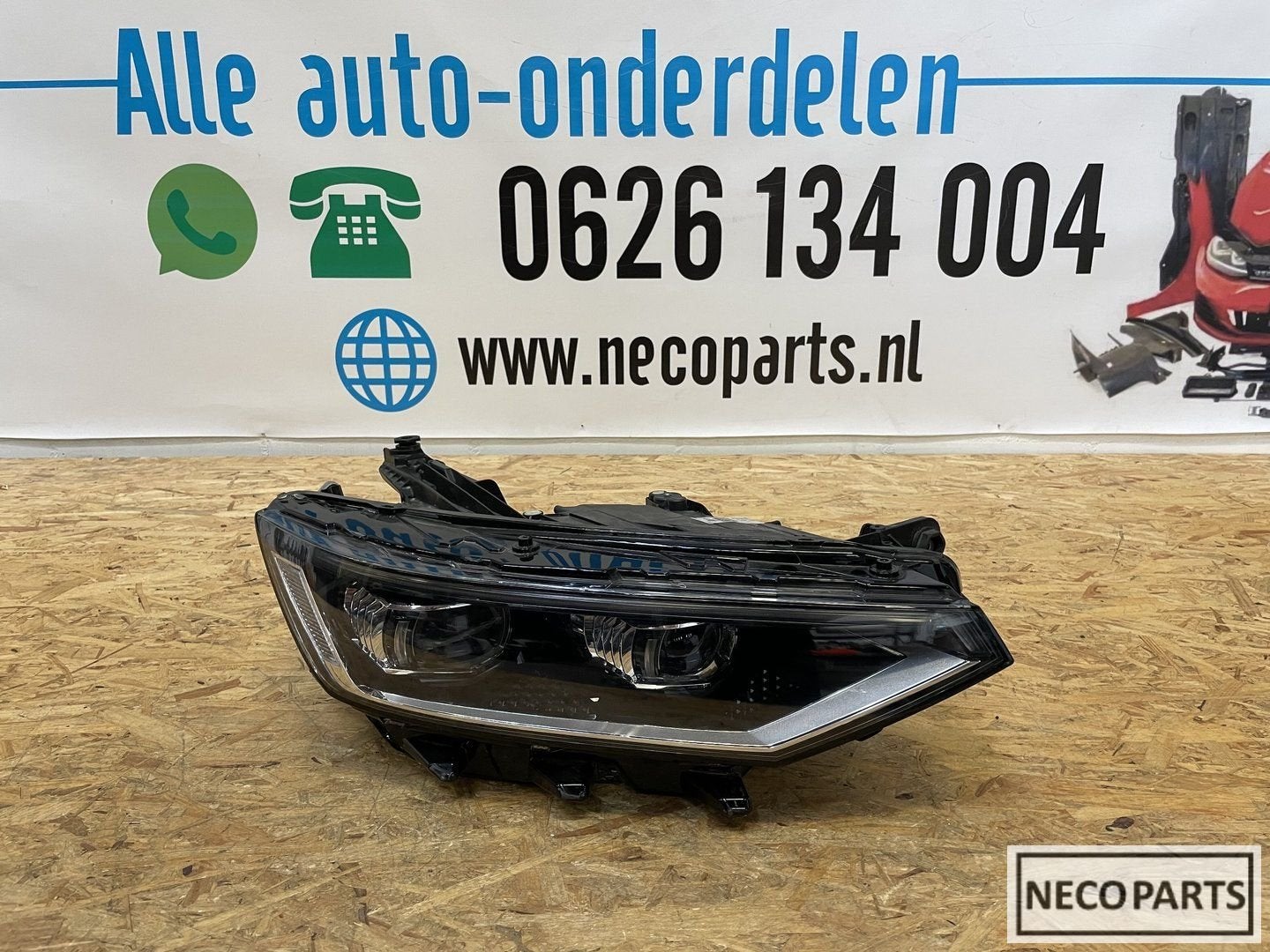 VW PASSAT 3G B8 FACELIFT VOL LED KOPLAMP RECHTS 3G1941082P, Auto-onderdelen, Verlichting