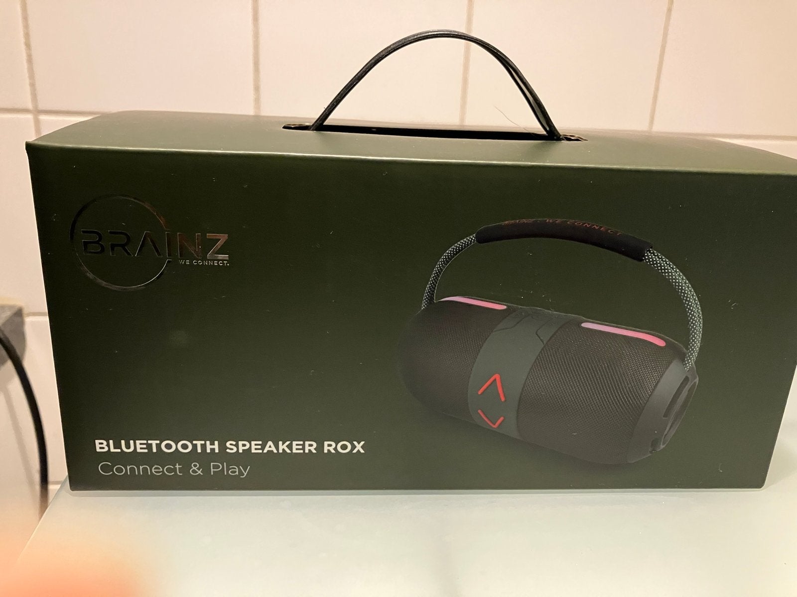 BRAINZ Bluetooth Speaker ROX - Nieuw in doos, Audio, Tv en Foto, Overige merken, Nieuw, Ophalen of Verzenden, Draagbare speaker
