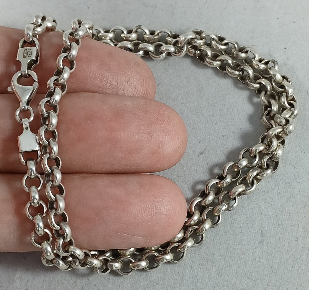 Zilveren ketting 44cm 5,0mm Jasseron 925 zilver, Zilver, Gebruikt, https://www.zilverjuwelier.nl/winkel/zilveren-ketting-44cm-50mm-jasseron-925-zilver/