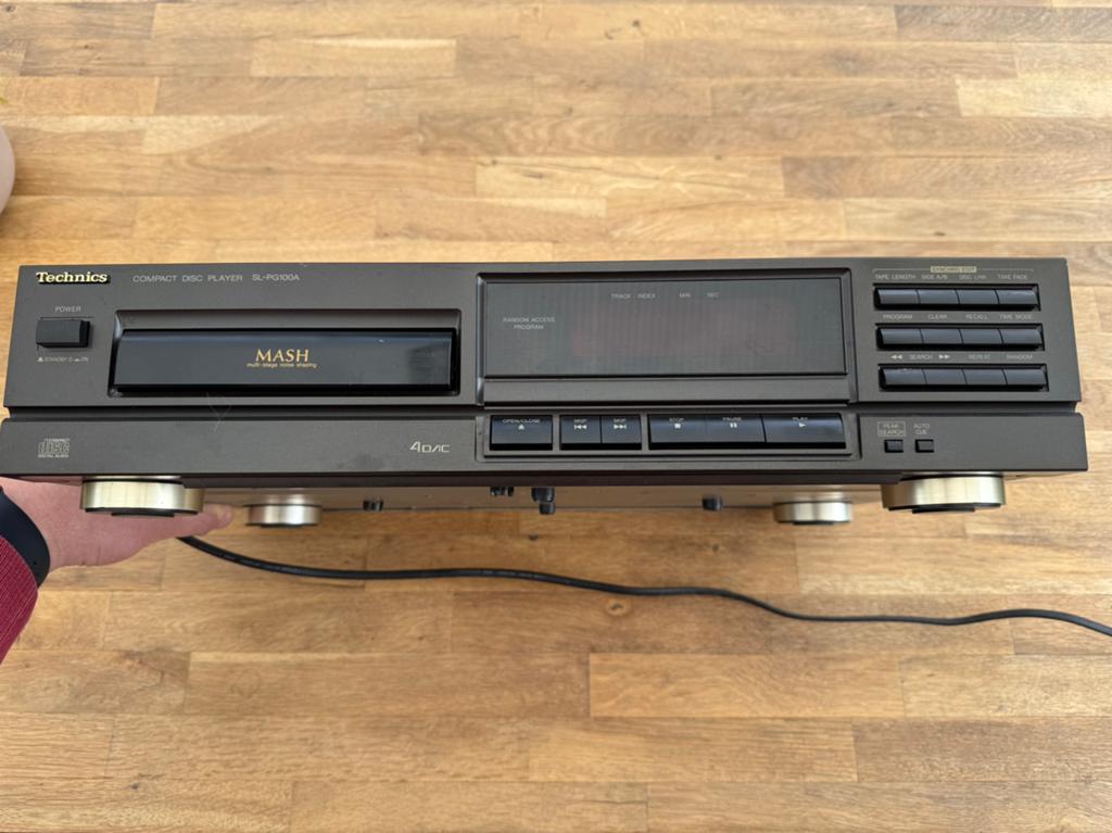 Technics SLPG100A, Audio, Tv en Foto, Stereo-sets, Ophalen, Zo goed als nieuw, Cd-speler, Overige merken