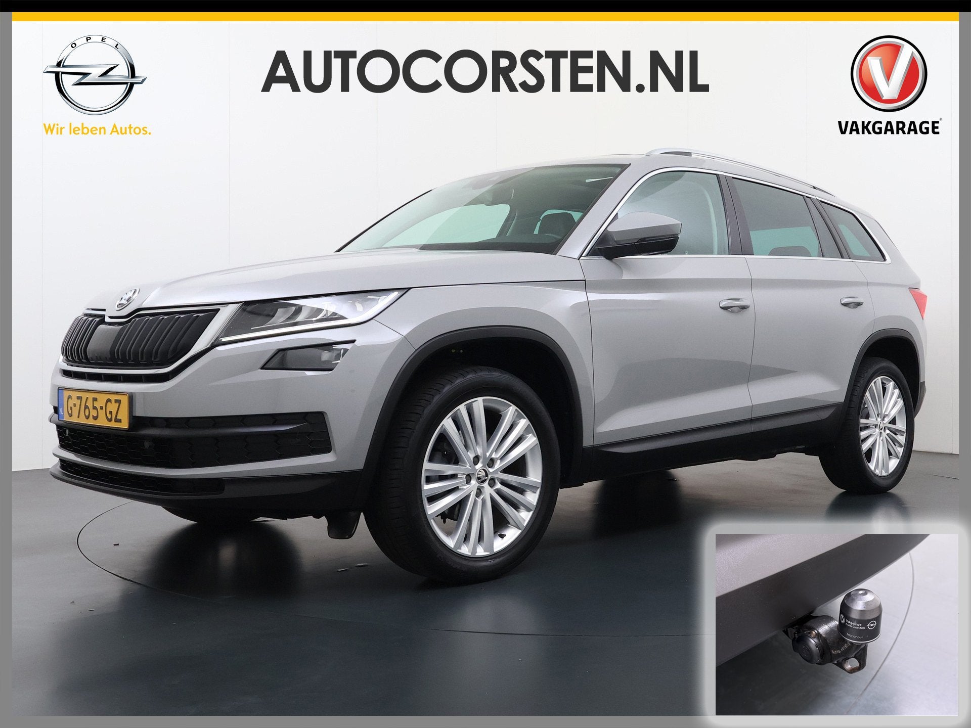 Skoda Kodiaq 1.5TSI Autom. Trekhaak Adap.Cruise Panoramadak, Auto's, Skoda, Bedrijf, Te koop, Kodiaq, ABS, Achteruitrijcamera