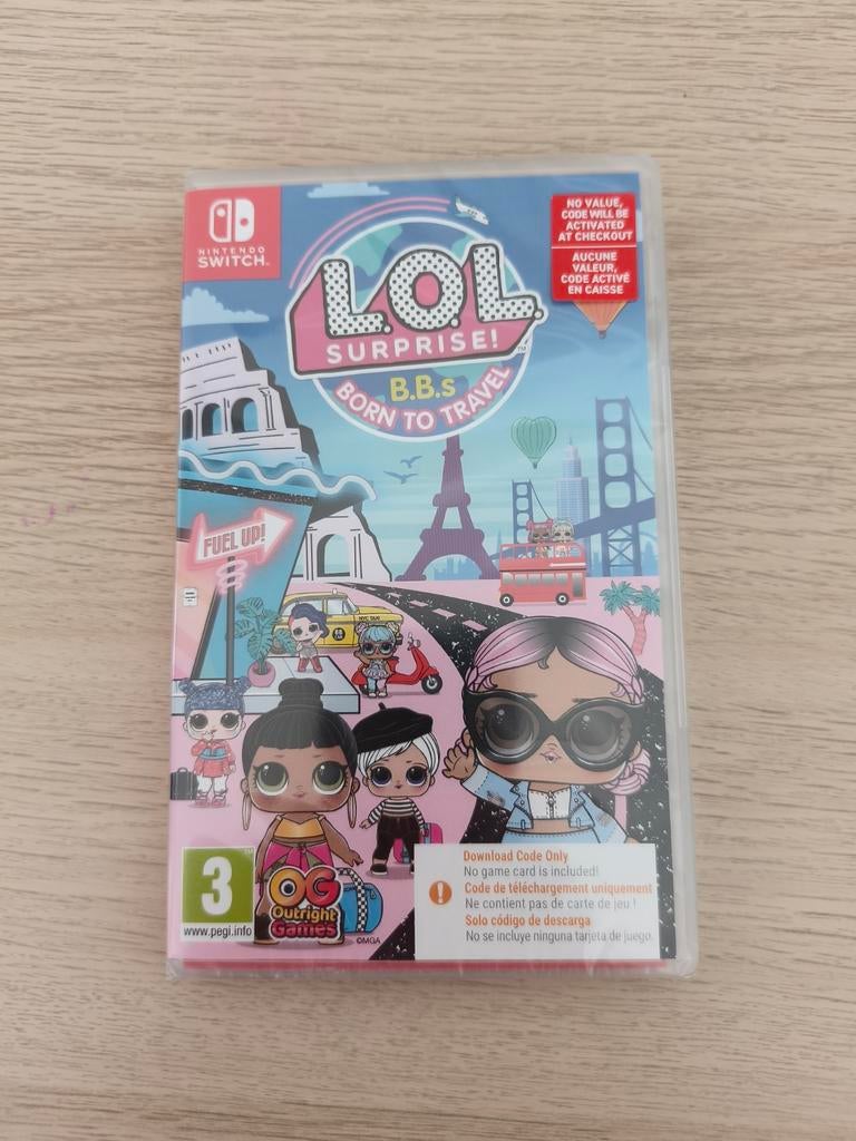 L.O.L. Suprise BBs Born to travel Nintendo Switch (nieuw), 1 speler, Ophalen of Verzenden, Nieuw, Vanaf 3 jaar