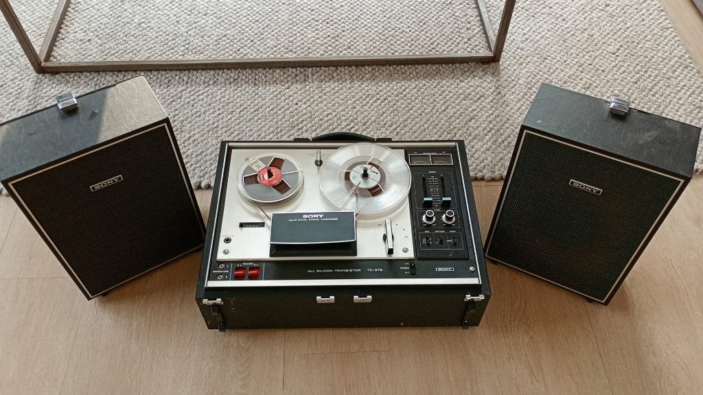 Sony bandrecorder TC-270, Ophalen, Bandrecorder