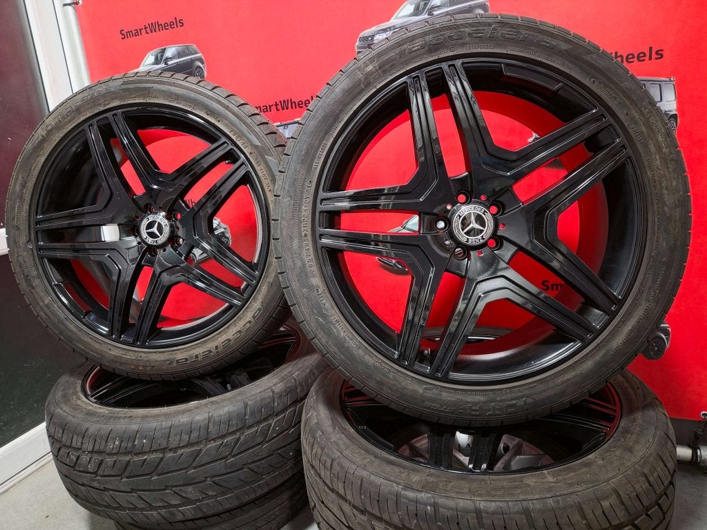 22 inch MERCEDES AMG ML G GL GLE GLS VELGEN EN BANDEN, Niet ingevuld, 285 mm, Banden en Velgen, Niet ingevuld