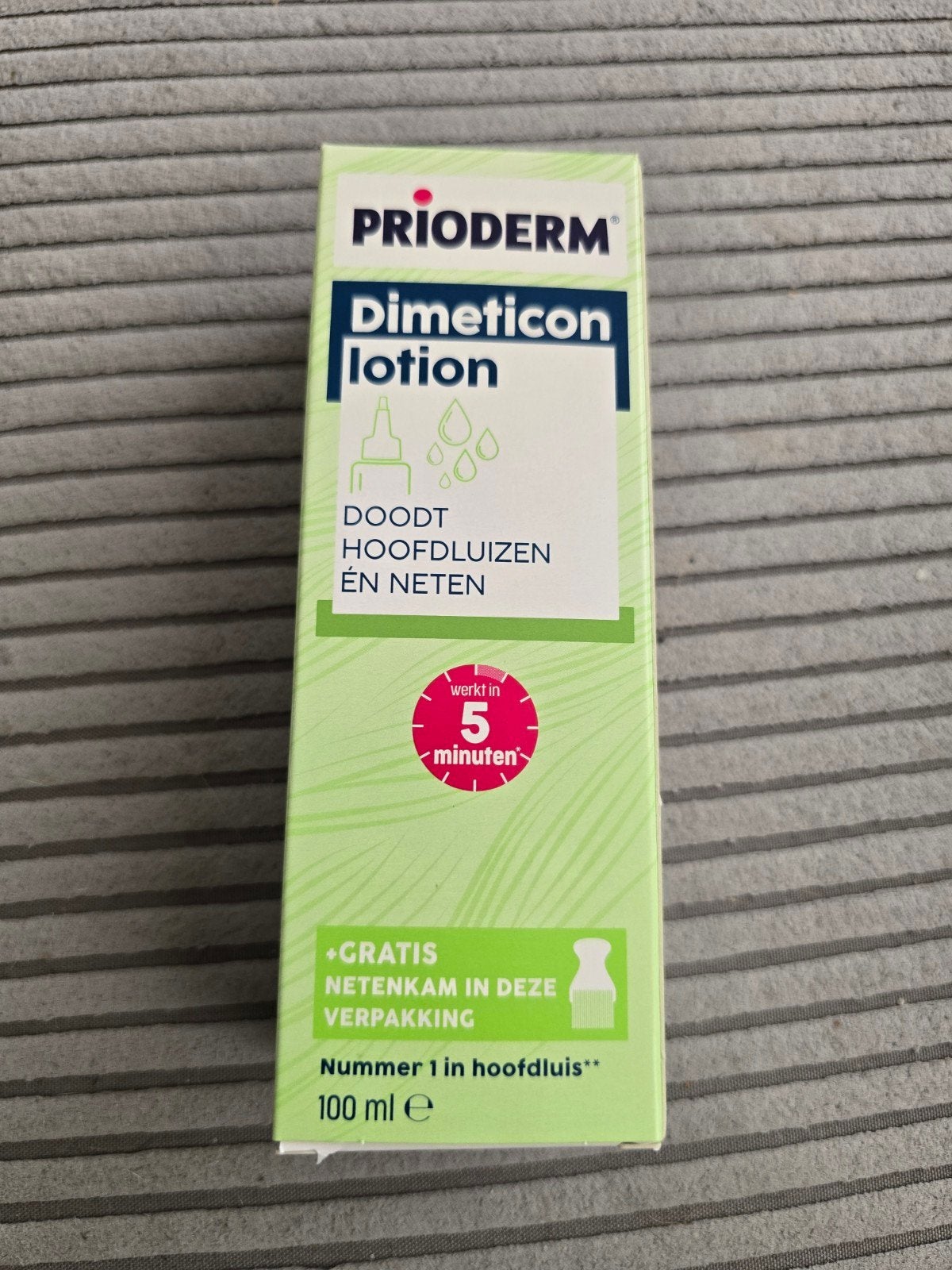 Nieuw Prioderm Dimeticon Lotion 100ml - Ongeopend, Ophalen of Verzenden, Nieuw, Haarverzorger of -hersteller