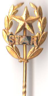 Star goudkl. speld, Verzenden, Zo goed als nieuw