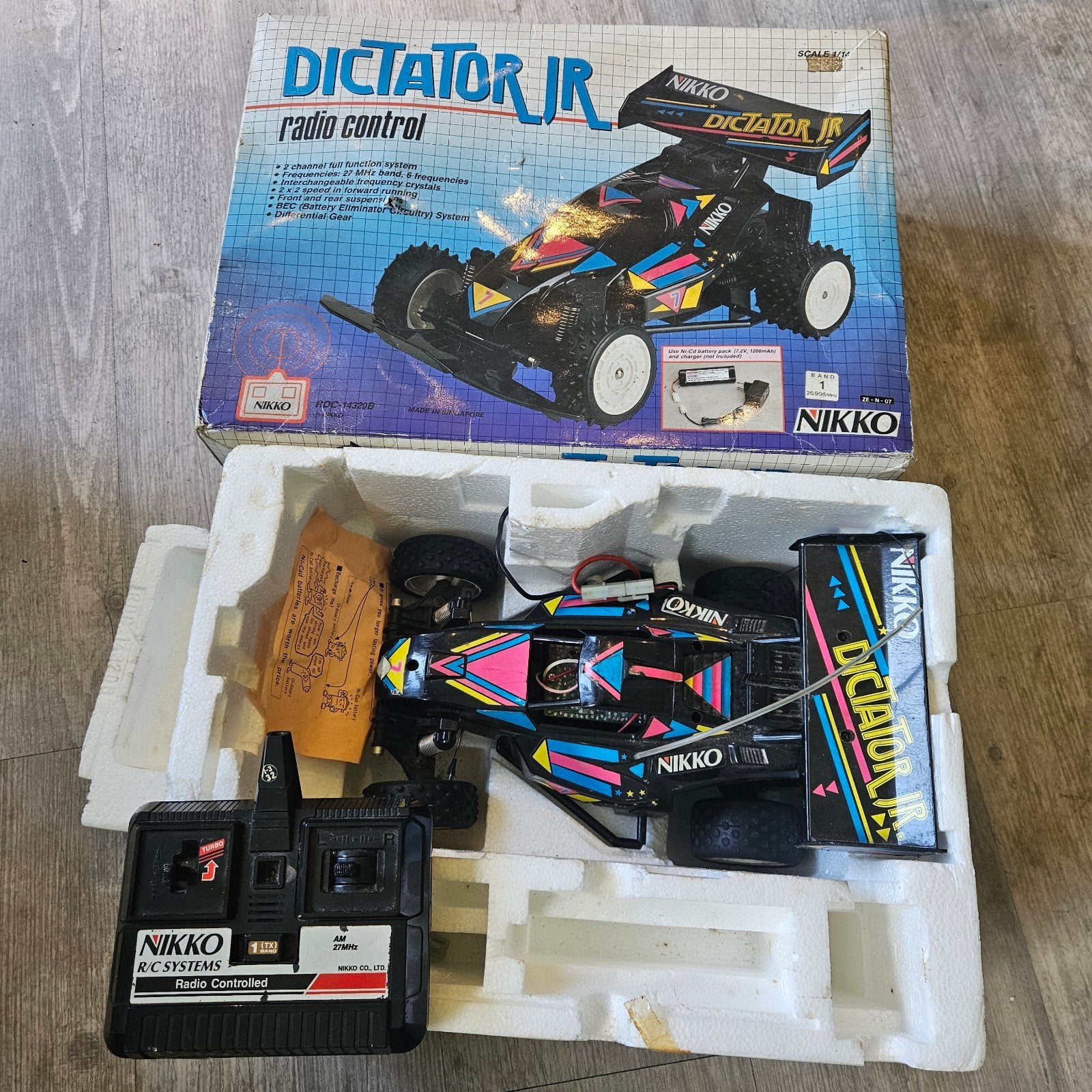 Nikko Dictator Jr. RC auto met afstandsbediening, Elektro, Gebruikt, Auto offroad, Ophalen of Verzenden