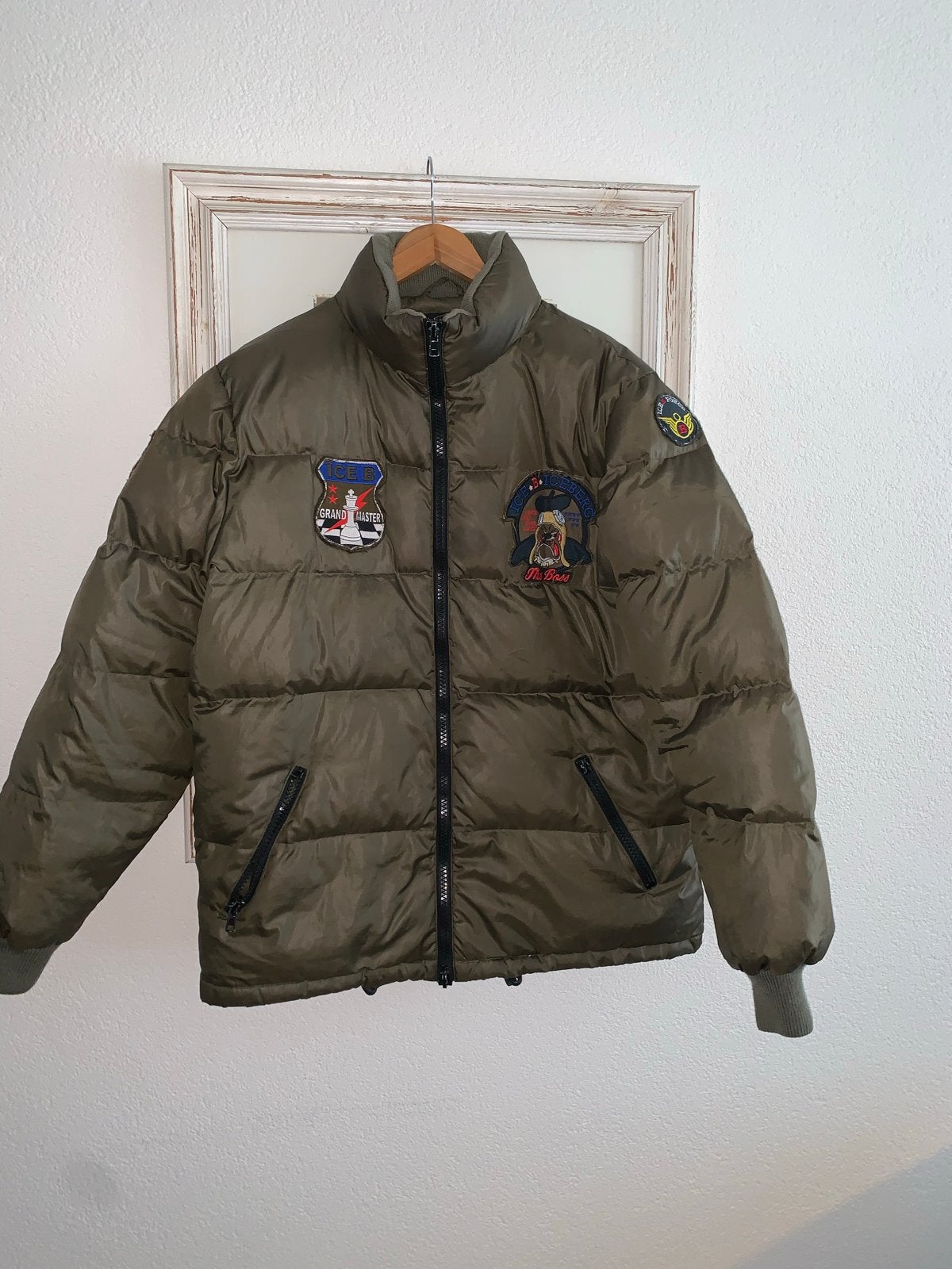 Iceberg 'The Boss' Donsjack - Maat 52/XL, Ophalen of Verzenden, Nieuw, Maat 56/58 (XL), Groen