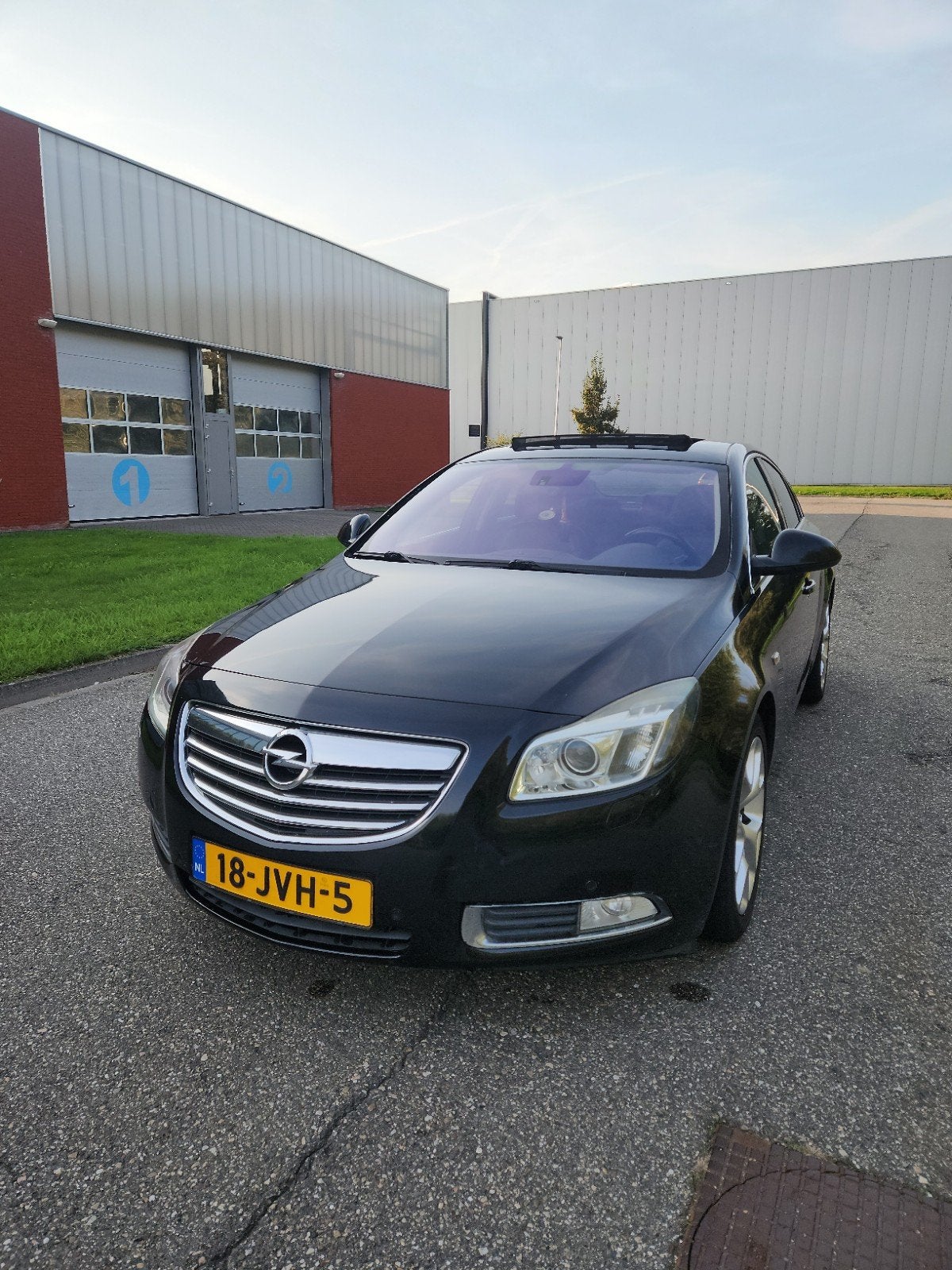 Opel Insignia 2.0 Turbo 162KW 4-DRS AUT 2009 Zwart, Auto's, 1998 cc, Zwart, 4 cilinders, Zwart