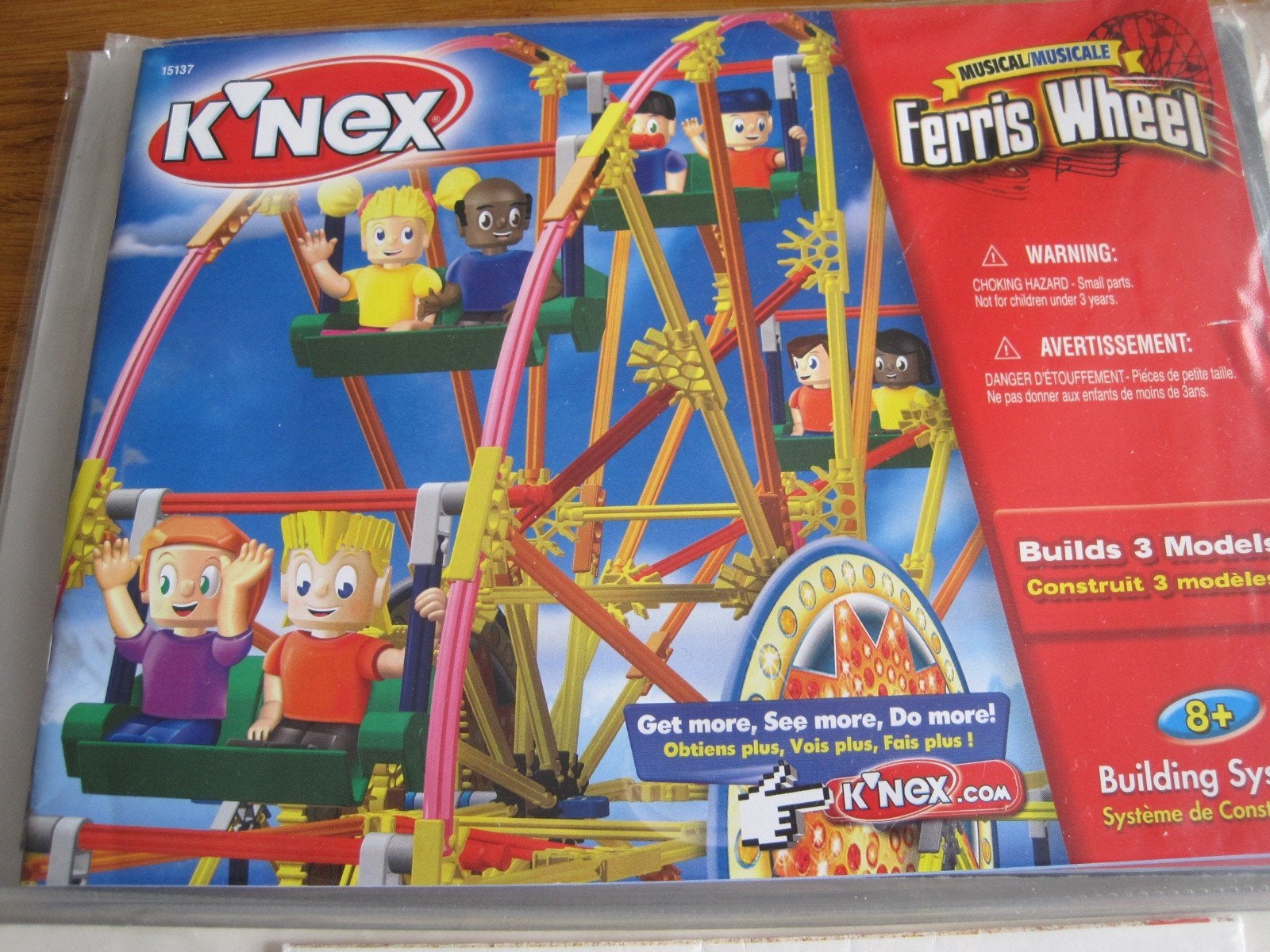 Grote K'nex collectie met Ferris Wheel en Piratenschip, Ophalen of Verzenden, Gebruikt, K'nex