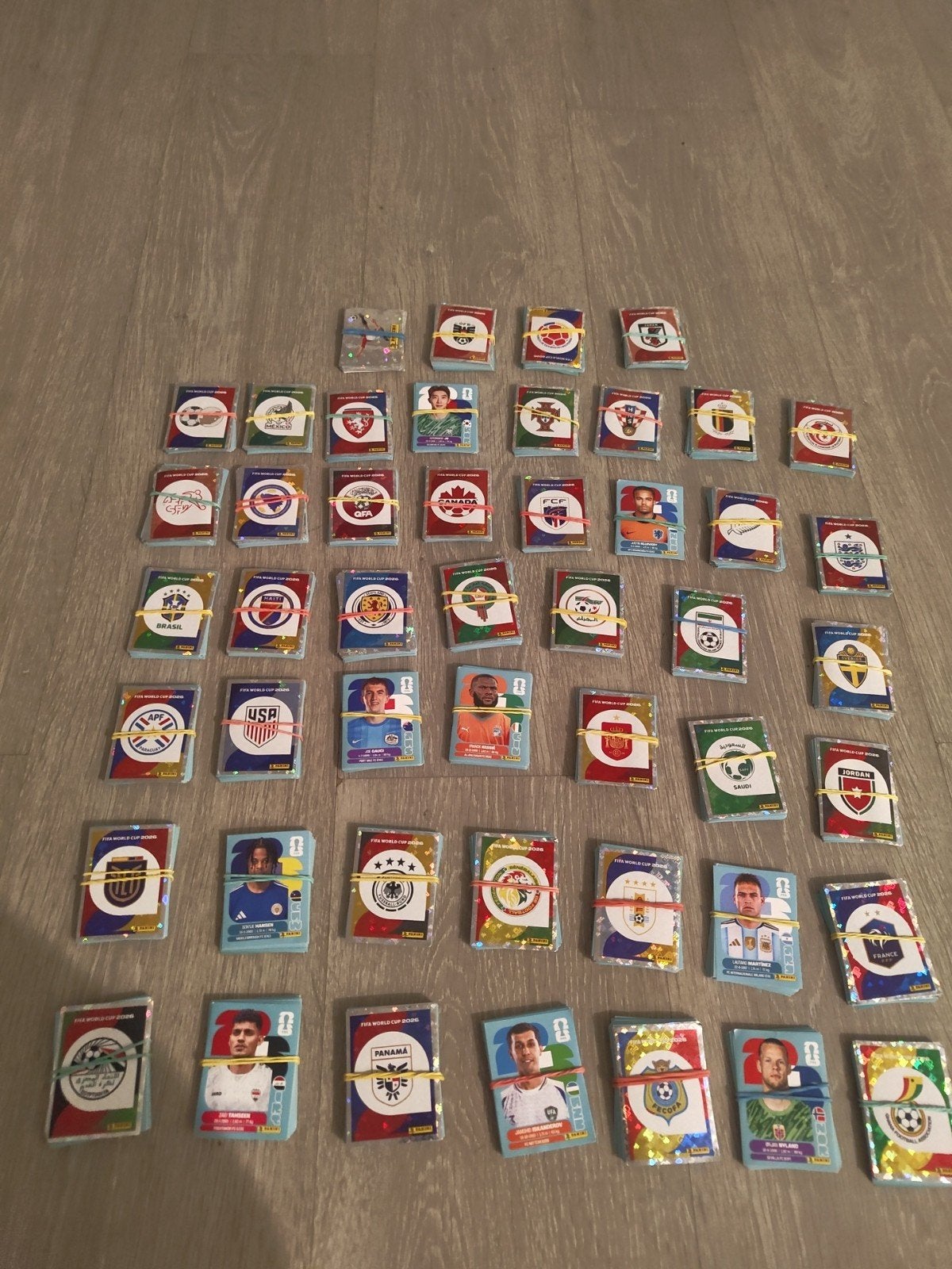 Wk 2026 stickers ruilen en verkopen, Verzamelen, Ophalen of Verzenden, Zo goed als nieuw
