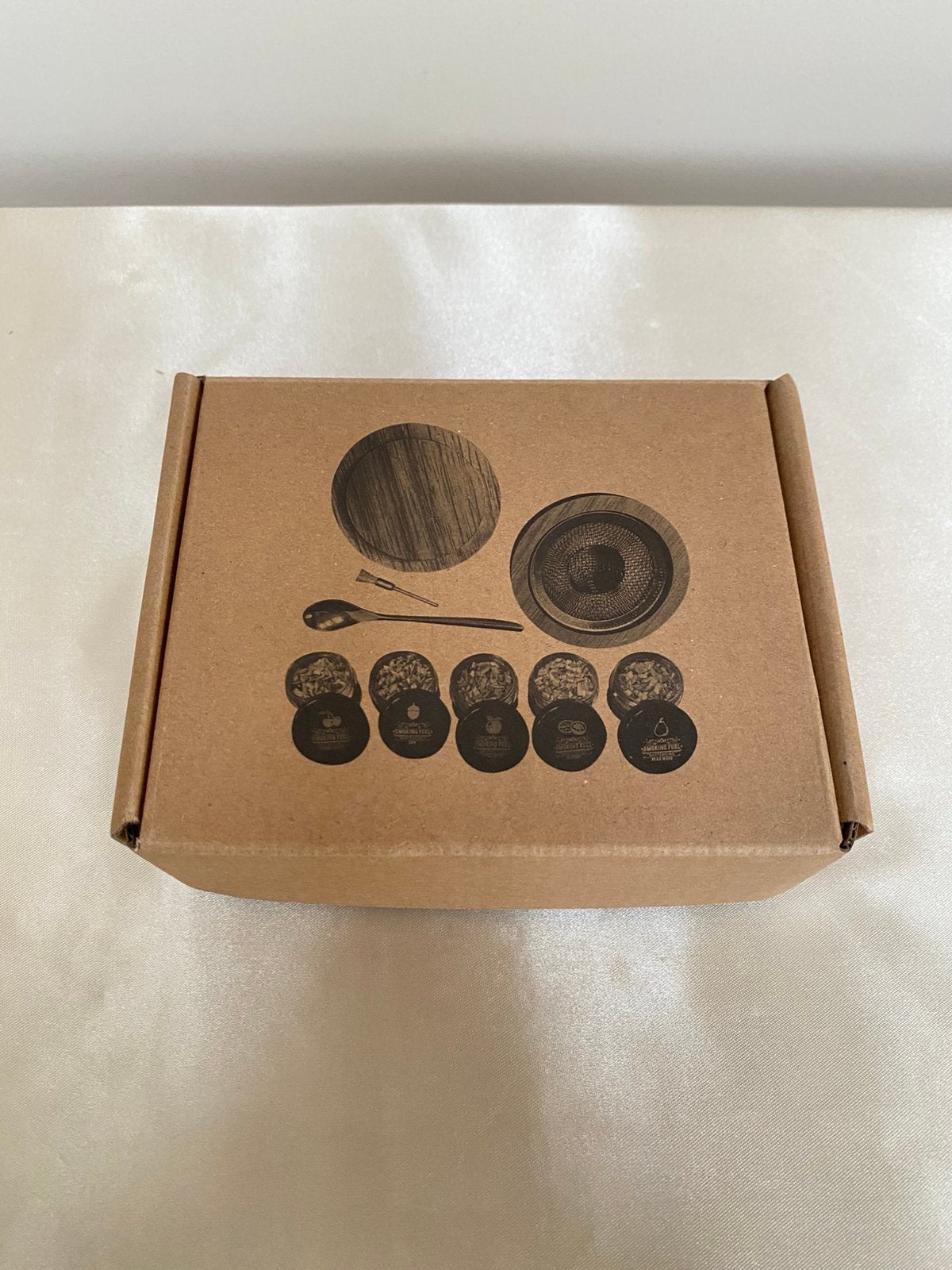 Cocktail smoker set met 5 houtsoorten, Ophalen, Nieuw, Metaal, Industrieel