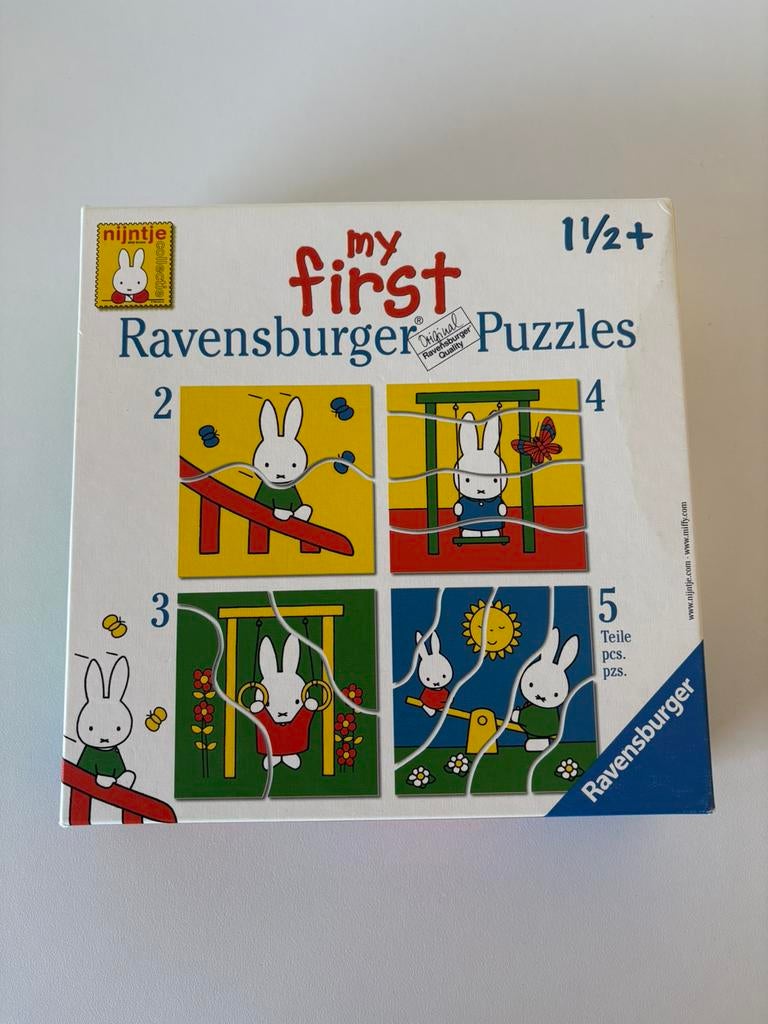 Nijntje puzzel 1,5+, Ophalen of Verzenden, Zo goed als nieuw, 6 maanden tot 2 jaar