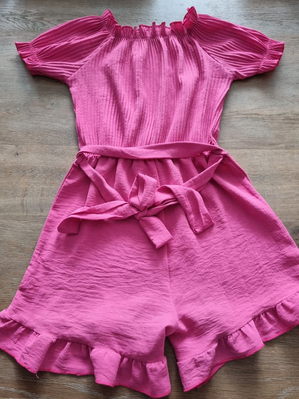 Nette jumpsuit playsuit Byvaja boetiekwinkel maat 134-140, Overige typen, Meisje, Ophalen of Verzenden, Zo goed als nieuw