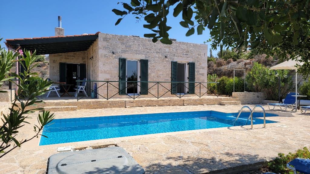 Zuid-Kreta - Villa met privézwembad, Vakantie, Vakantiehuizen | Griekenland, 2 slaapkamers, Open haard, Landelijk, Aan zee