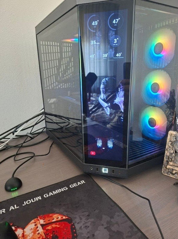 High End Game Pc, Computers en Software, Desktop Pc's, 32 GB, Zo goed als nieuw, 2 TB, AMD Ryzen 7