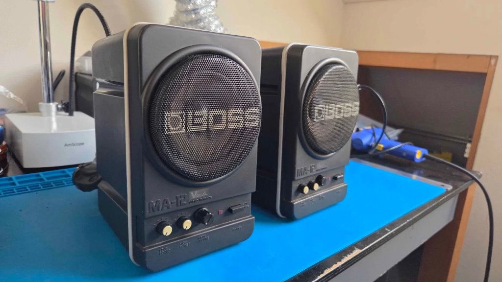 BOSS MA-12v speakerset, Ophalen, Gebruikt, Audiokanaal 2, BOSS