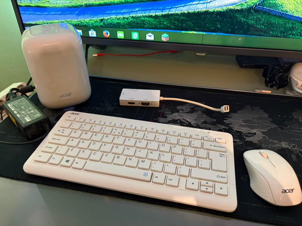 Acer Revo One RL85 Mini PC - Intel i3, 4GB RAM, Windows 10, Computers en Software, Desktop Pc's, Ophalen of Verzenden, Zo goed als nieuw