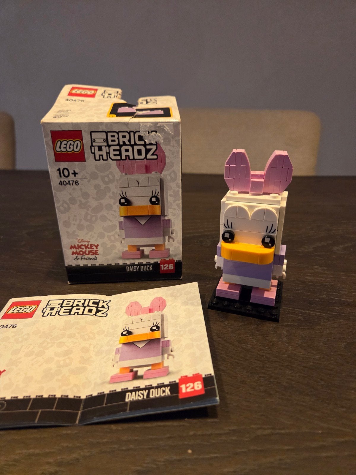 LEGO BrickHeadz 40476 Daisy Duck - Mickey Mouse & Friends, Ophalen of Verzenden, Zo goed als nieuw, Overige merken