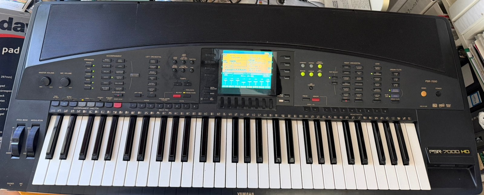 Yamaha Keyboard, Ophalen, Yamaha, Midi-aansluiting, 61 toetsen